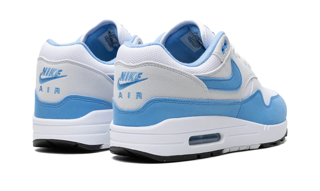Nike Air Max 1 White University Blue 5 Nike Air Max 1 White University Blue – Image 3