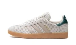 ADIDAS Gazelle Aluminium Wonder Beige Collegiate Green