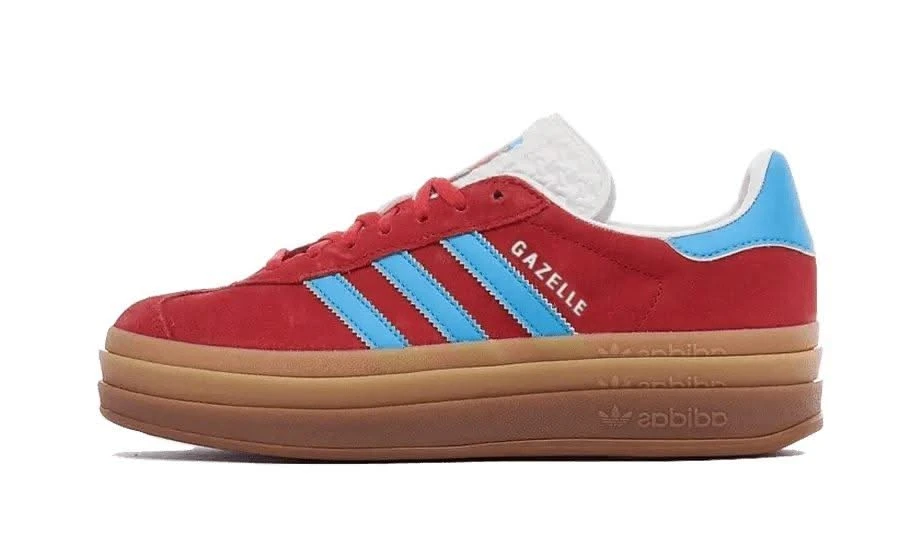 ADIDAS Gazelle Bold Active Pink Blue Burst 3 ADIDAS Gazelle Bold Active Pink Blue Burst