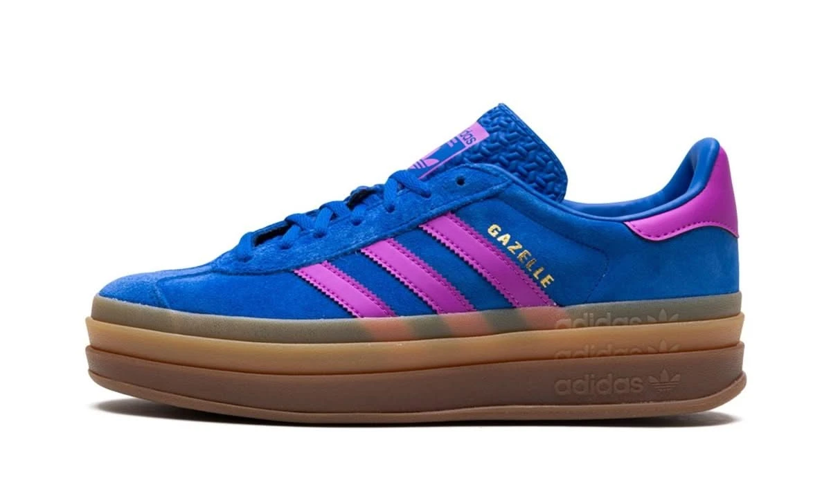ADIDAS Gazelle Bold Bold Blue Lucid Pink 3 ADIDAS Gazelle Bold Bold Blue Lucid Pink