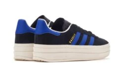 ADIDAS Gazelle Bold Core Black Lucid Blue 9 ADIDAS Gazelle Bold Core Black Lucid Blue -MNR BOUTIQUE gazelle bold core black lucid blue 387089
