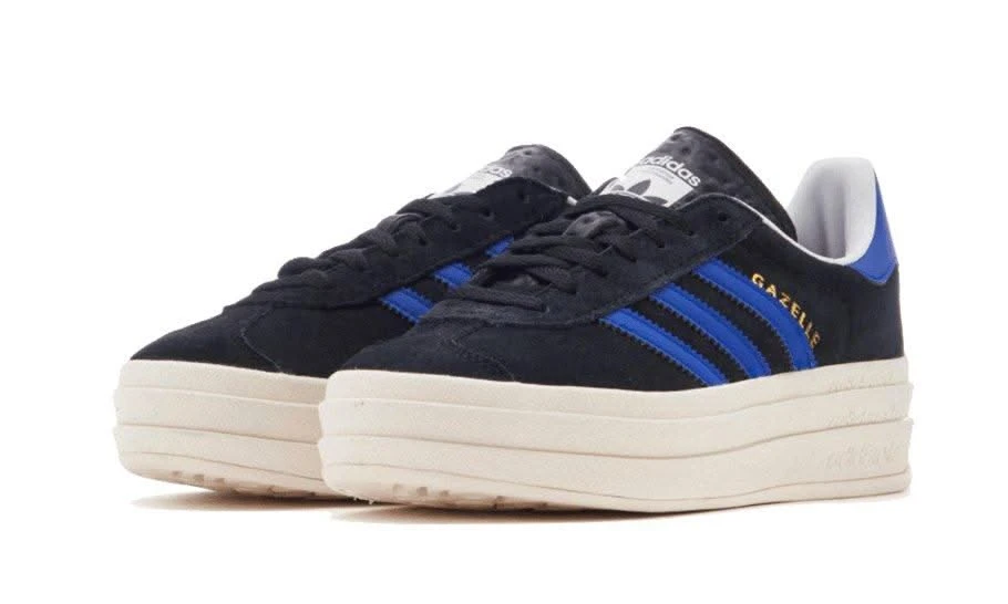 ADIDAS Gazelle Bold Core Black Lucid Blue 4 ADIDAS Gazelle Bold Core Black Lucid Blue – Image 2