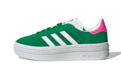 ADIDAS Gazelle Bold Green Lucid Pink