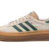 ADIDAS Gazelle Bold Magic Beige Collegiate Green 1 ADIDAS Gazelle Bold Magic Beige Collegiate Green -MNR BOUTIQUE gazelle bold magic beige collegiate green 272103