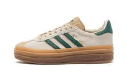 ADIDAS Gazelle Bold Magic Beige Collegiate Green