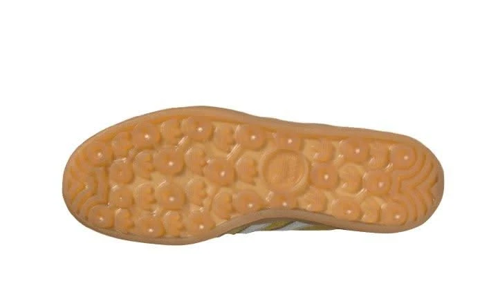 ADIDAS Gazelle Indoor Bright Yellow Burgundy 6 ADIDAS Gazelle Indoor Bright Yellow Burgundy – Image 4