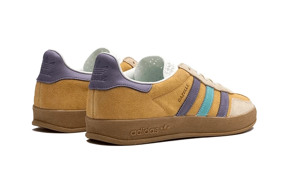ADIDAS Gazelle Indoor Glow Orange Shadow Violet 5 ADIDAS Gazelle Indoor Glow Orange Shadow Violet – Image 3