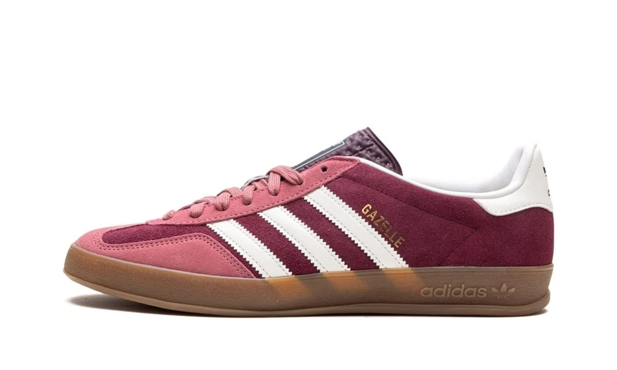 ADIDAS Gazelle Indoor Maroon 3 ADIDAS Gazelle Indoor Maroon
