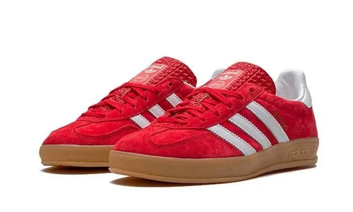 ADIDAS Gazelle Indoor Scarlet Cloud White 4 ADIDAS Gazelle Indoor Scarlet Cloud White – Image 2