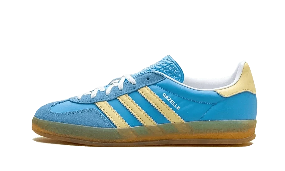 ADIDAS Gazelle Indoor Semi Blue Burst Almost Yellow 3 ADIDAS Gazelle Indoor Semi Blue Burst Almost Yellow