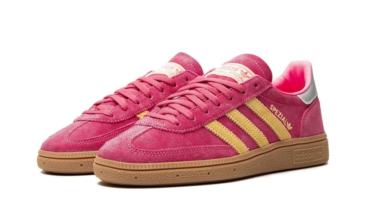 ADIDAS Handball Spezial Lucid Pink Almost Yellow 4 ADIDAS Handball Spezial Lucid Pink Almost Yellow – Image 2