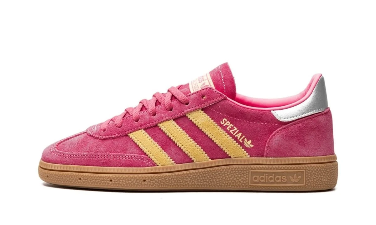 ADIDAS Handball Spezial Lucid Pink Almost Yellow 3 ADIDAS Handball Spezial Lucid Pink Almost Yellow