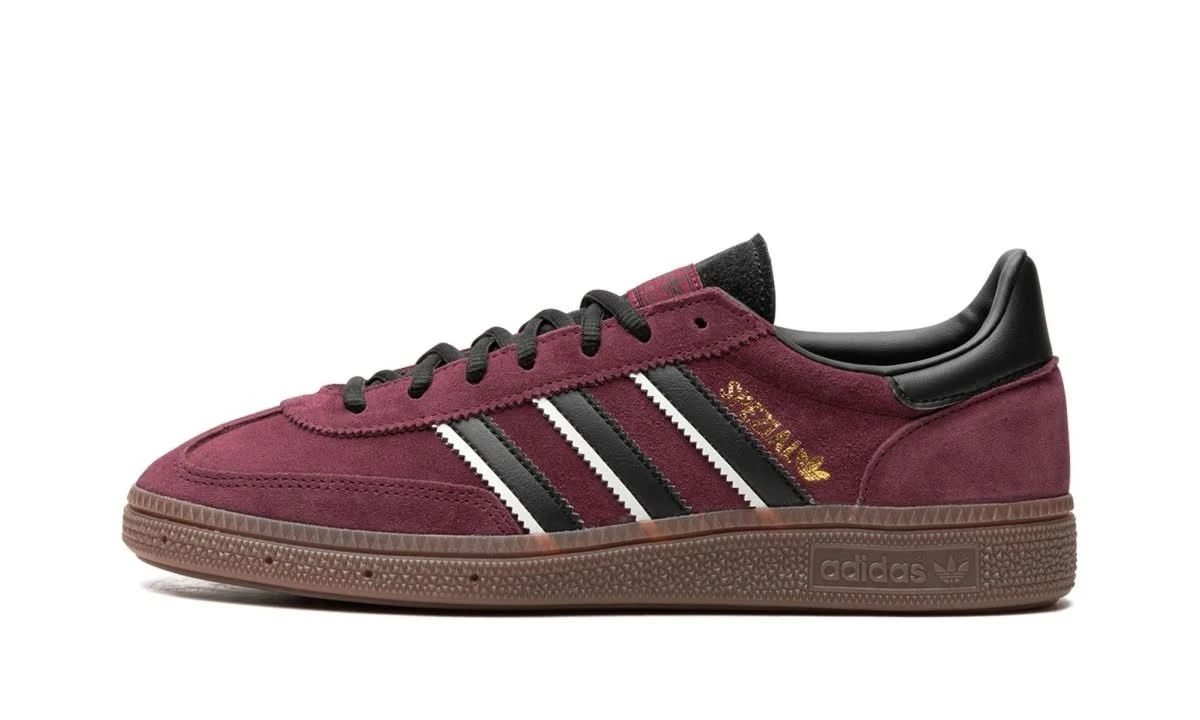 ADIDAS Handball Spezial Maroon Black Gum 3 ADIDAS Handball Spezial Maroon Black Gum