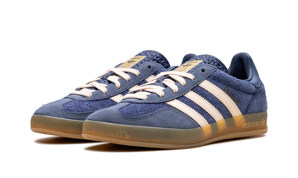 ADIDAS Gazelle Indoor Dark Blue Bliss Orange 4 ADIDAS Gazelle Indoor Dark Blue Bliss Orange – Image 2