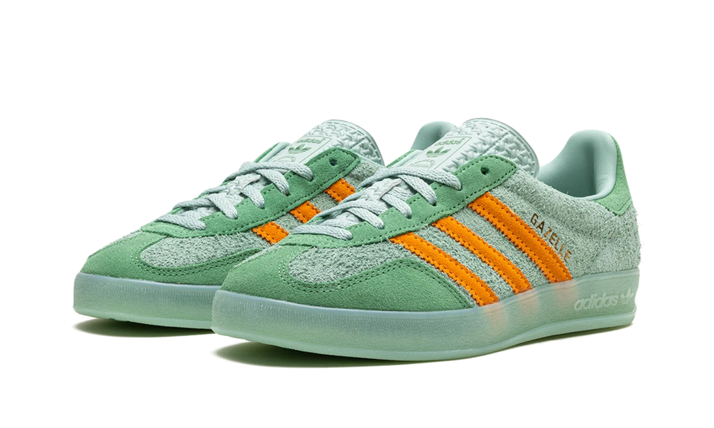 ADIDAS Gazelle Indoor Hazy Green Crew Yellow 4 ADIDAS Gazelle Indoor Hazy Green Crew Yellow – Image 2