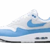 Nike Air Max 1 White University Blue -MNR BOUTIQUE o5l4jpelvx6gvtt535eg6gc3oiu4