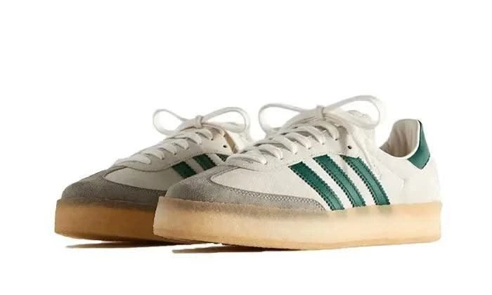 ADIDAS Samba 8th Street Clarks Kith Chalk White 4 ADIDAS Samba 8th Street Clarks Kith Chalk White – Image 2