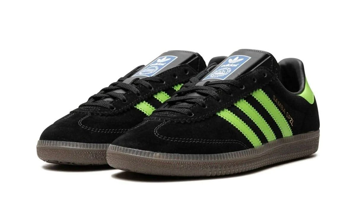 ADIDAS Samba Deco SPZL Core Black Lucid Lime 4 ADIDAS Samba Deco SPZL Core Black Lucid Lime – Image 2
