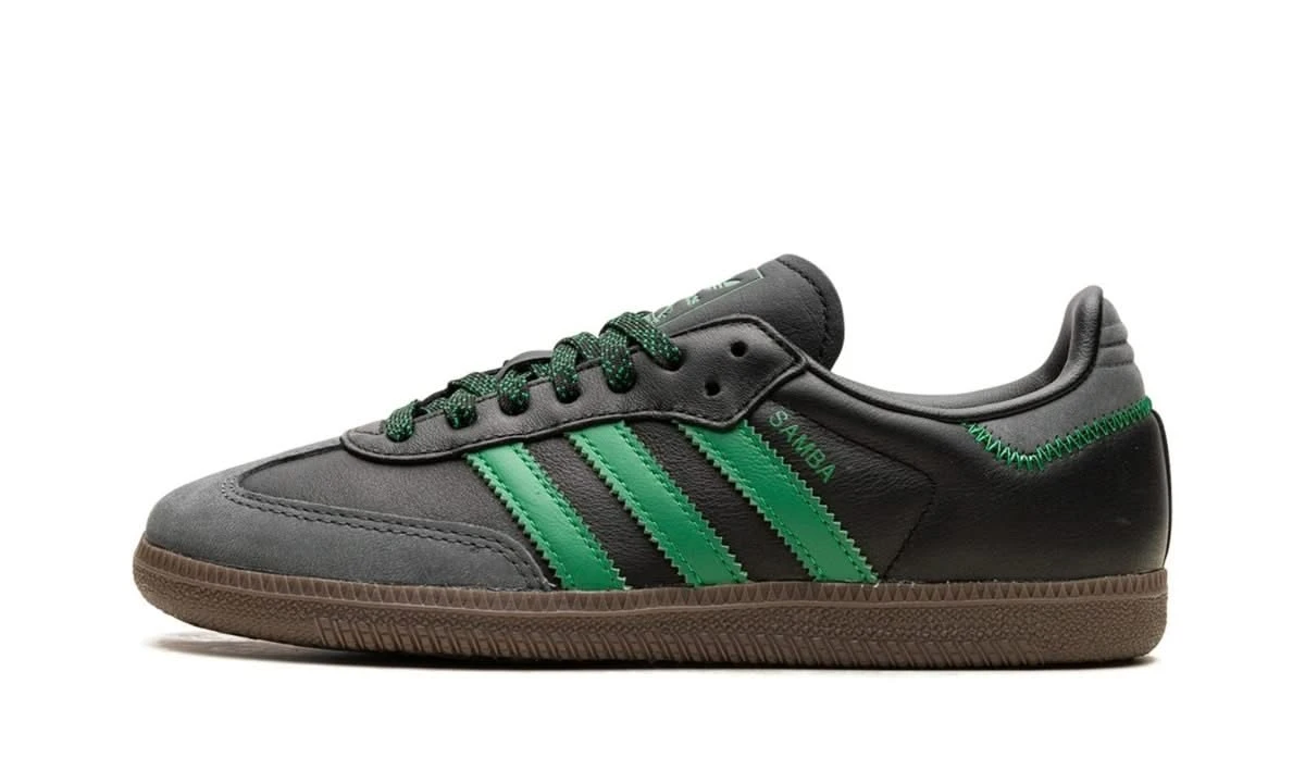 ADIDAS Samba OG Black Green 3 ADIDAS Samba OG Black Green