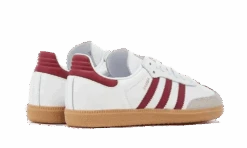 ADIDAS Samba OG White Burgundy Gum 8 ADIDAS Samba OG White Burgundy Gum -MNR BOUTIQUE samba og white burgundy gum 683111