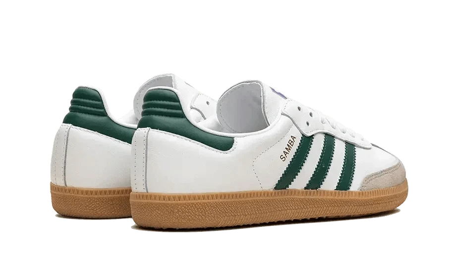 ADIDAS Samba OG White Collegiate Green Gum 5 ADIDAS Samba OG White Collegiate Green Gum – Image 3
