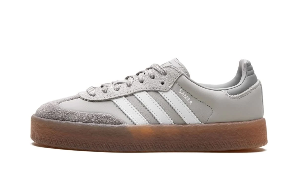 ADIDAS Sambae Grey Cloud White 3 ADIDAS Sambae Grey Cloud White