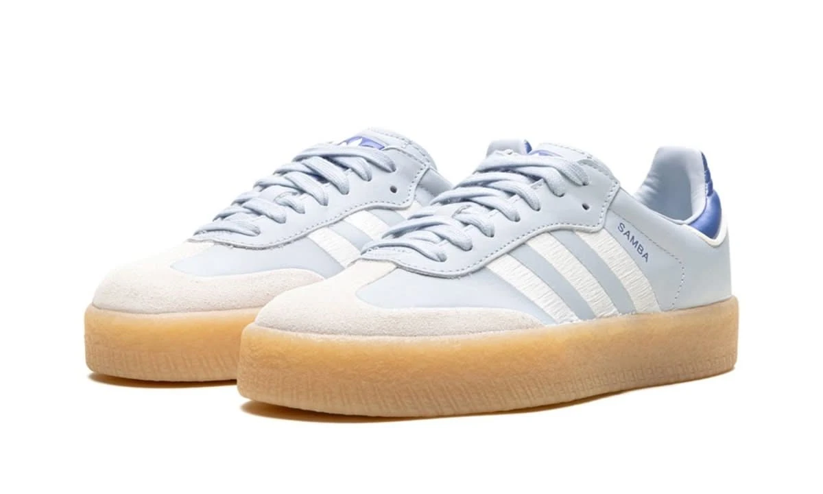 ADIDAS Sambae Halo Blue Blue Spark Metallic 4 ADIDAS Sambae Halo Blue Blue Spark Metallic – Image 2