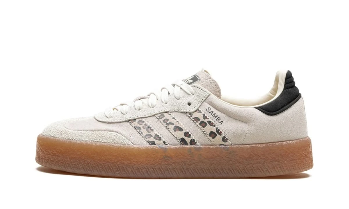 ADIDAS Sambae Leopard Off White 3 ADIDAS Sambae Leopard Off White