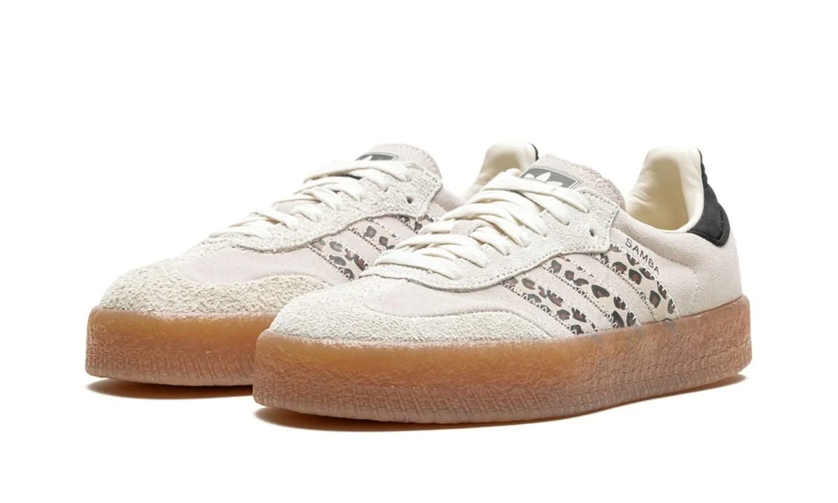 ADIDAS Sambae Leopard Off White 4 ADIDAS Sambae Leopard Off White – Image 2