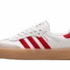 ADIDAS Sambae White Better Scarlet Gum 1 ADIDAS Sambae White Better Scarlet Gum -MNR BOUTIQUE sambae white better scarlet gum 575130