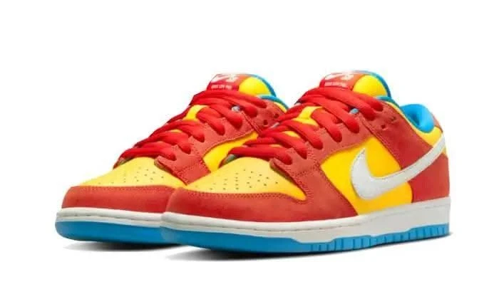 Nike SB Dunk Low Pro Habanero Red (Bart Simpson) 4 Nike SB Dunk Low Pro Habanero Red (Bart Simpson) – Image 2