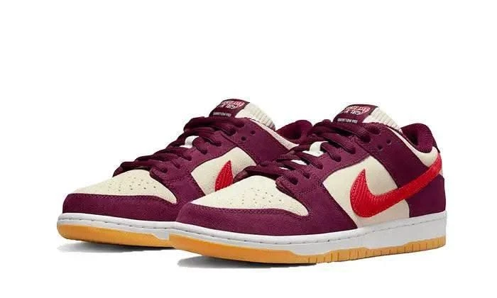 Nike SB Dunk Low Skate Like A Girl Bordeaux 4 Nike SB Dunk Low Skate Like A Girl Bordeaux – Image 2