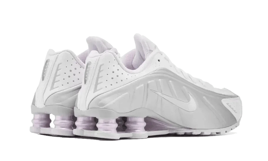 Nike Shox R4 Silver Purple 5 Nike Shox R4 Silver Purple – Image 3