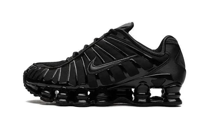 Nike Shox TL Black Max Orange 3 Nike Shox TL Black Max Orange