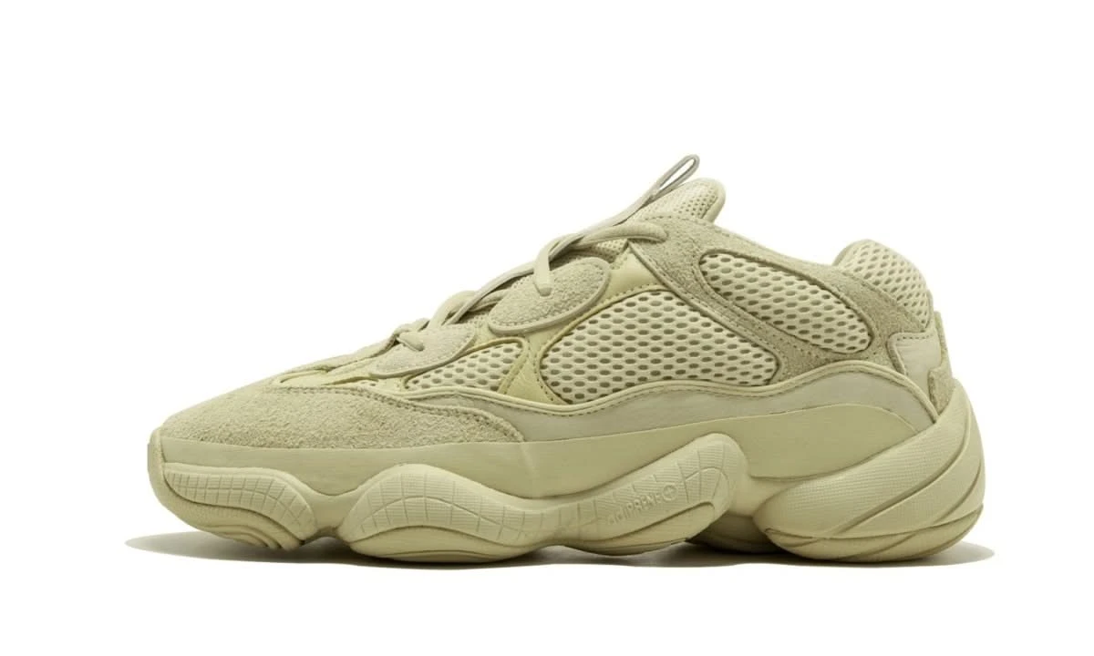ADIDAS Yeezy 500 Desert Rat Super Moon Yellow 3 ADIDAS Yeezy 500 Desert Rat Super Moon Yellow
