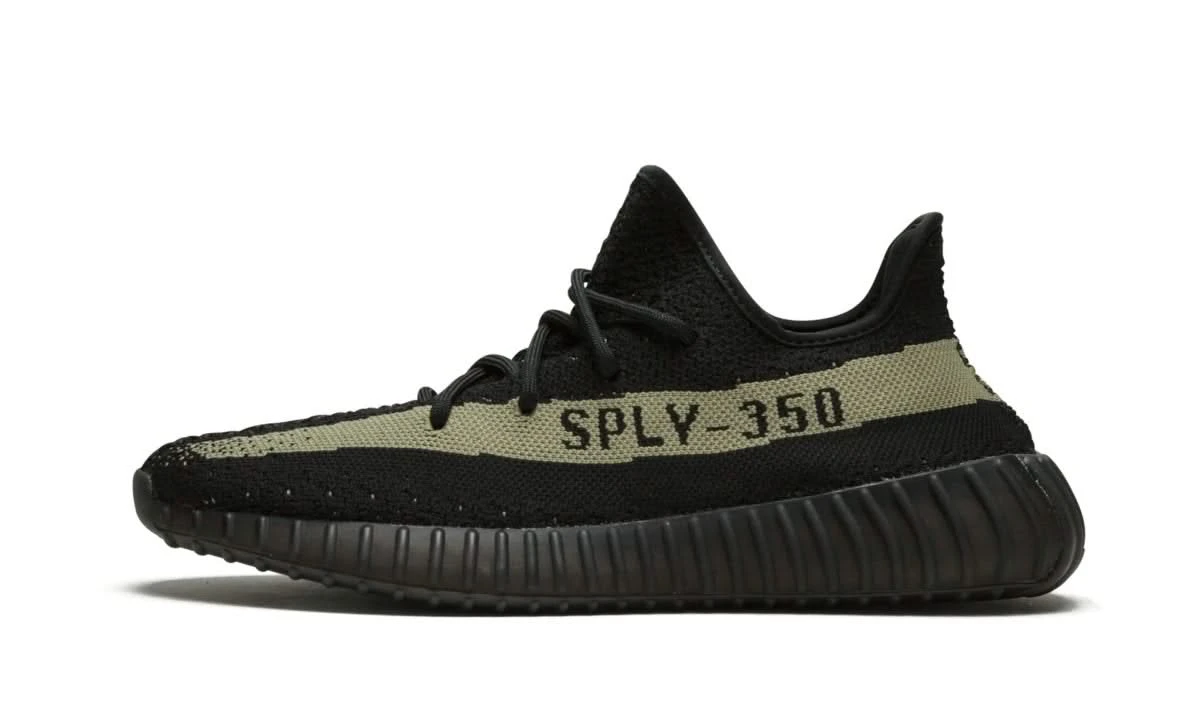 ADIDAS Yeezy Boost 350 V2 Core Black Green 3 ADIDAS Yeezy Boost 350 V2 Core Black Green