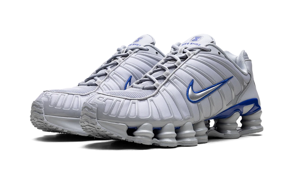 Nike Shox TL Wolf Grey Metallic Silver Blue 4 Nike Shox TL Wolf Grey Metallic Silver Blue – Image 2